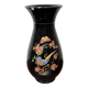 Japanese Asian vase XX black ceramic