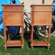 2 tables de chevets en bois massif