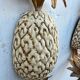 Vintage Italian gold wall light x2 Holl kogl 1970