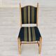 1970s, set 6 pcs of Danish dinning chairs, original good condition, furniture wool.