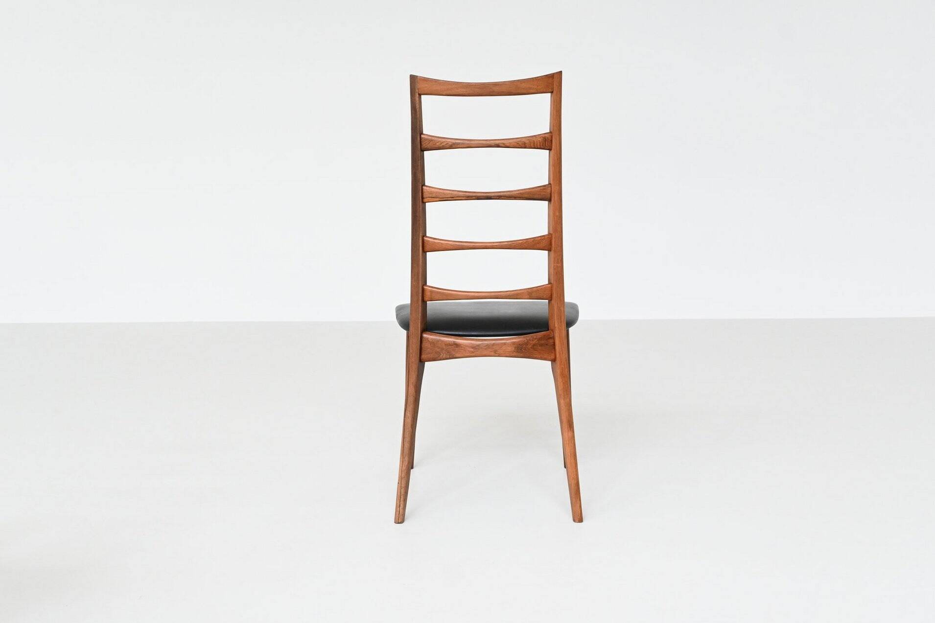 Chaises de salle à manger 'Lis' de Niels Koefoed en palissandre Koefoeds Danemark 1960