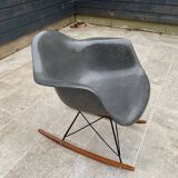 Eames RAR chair elephant grey zenith plastics Herman Miller