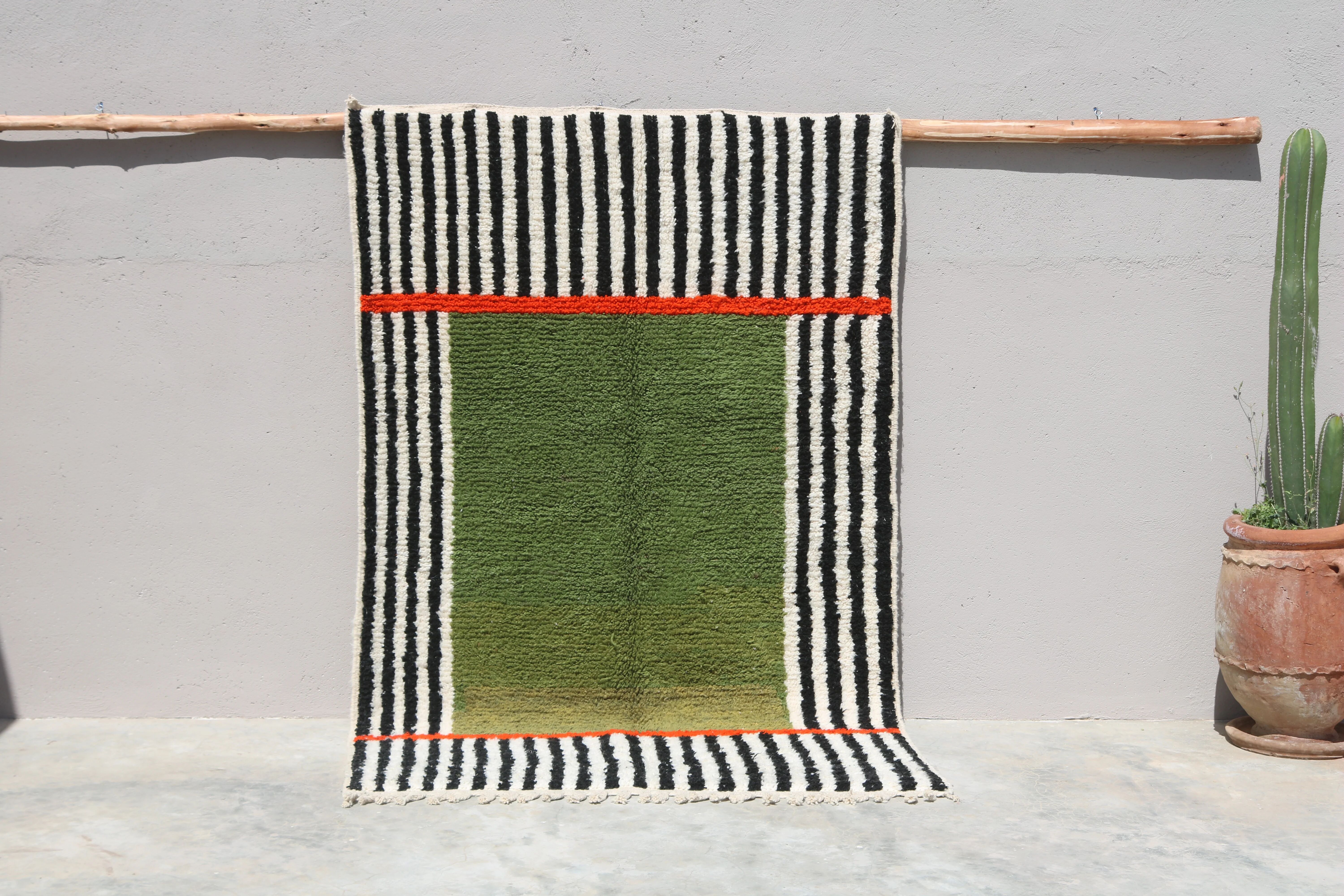 Tapis fait main coloré, 240 x 155 cm - AZ833