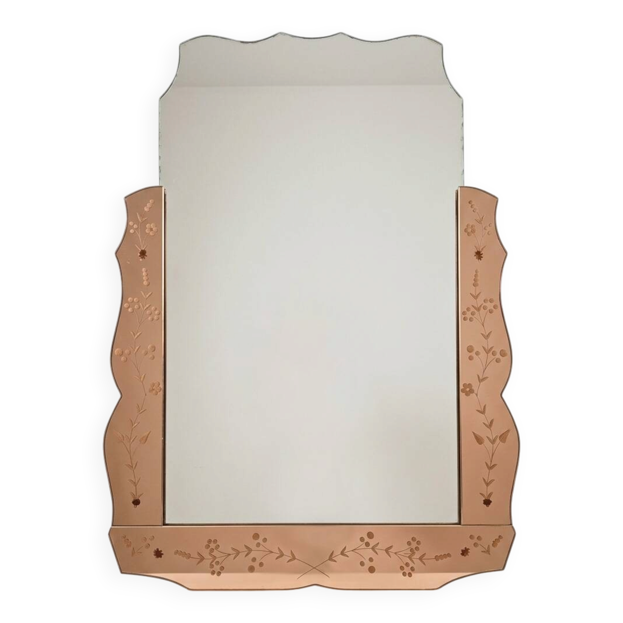 Venetian mirror Art Deco 1930s/40s