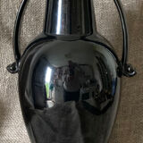 Vase Art Deco black sign Valy