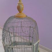 Cage à oiseaux ancienne