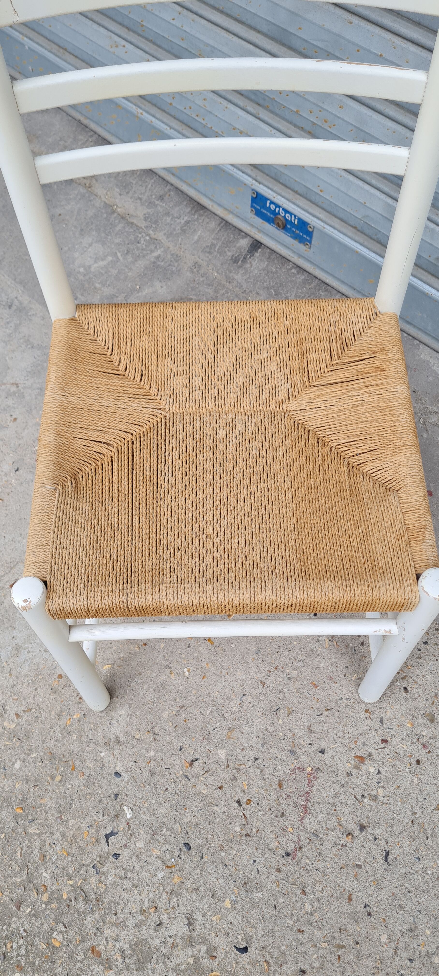 Scandinavian rope chair