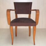Paire de fauteuils de type bridge