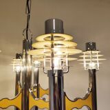 Lustre space age de la Maison Sciolari, années 1970