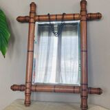 Bamboo Mirror 19th Century