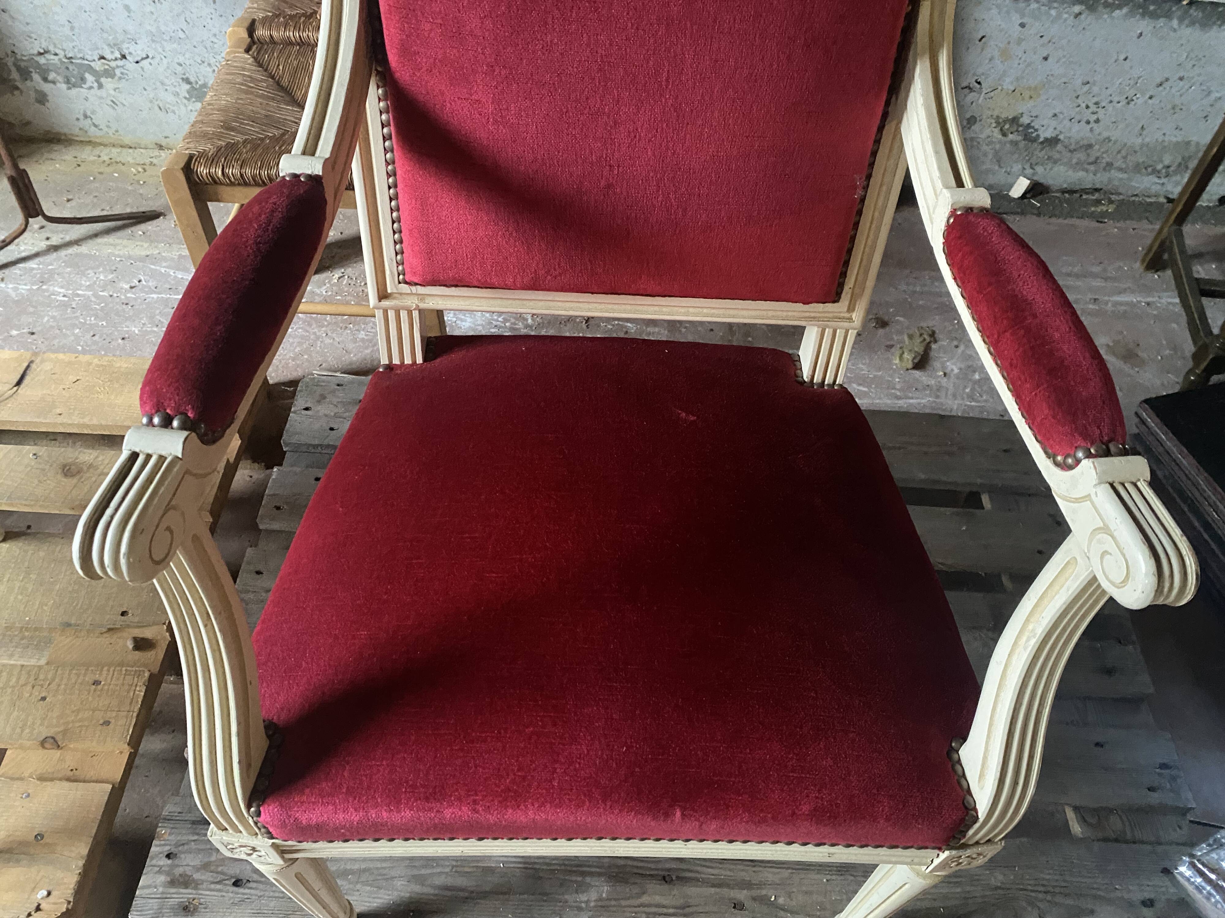 Louis xvi armchair