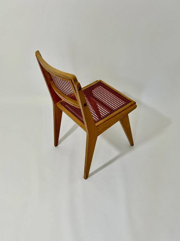 Chaise reconstruction SNA Ligne Roset, année 1950