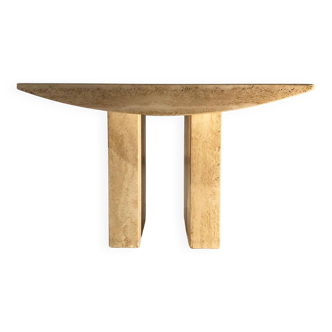 Travertine coffee table 1970