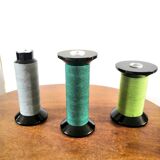 3 bougeoirs bobine design Bo Concept
