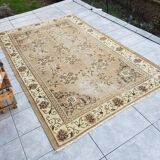 Oushak Vintage Floral Handmade Rug sku882
