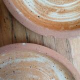 Stoneware coffee service, cups and saucers