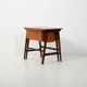 Pair of Scandinavian Nesting Coffee Tables with Yarn Box