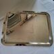 Large Silver Metal Serving Tray