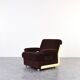 Fauteuil de salon allemand du milieu du siècle, années 1970.