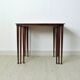 Scandinavian Modern Rosewood Nesting Tables with Drumstick Legs