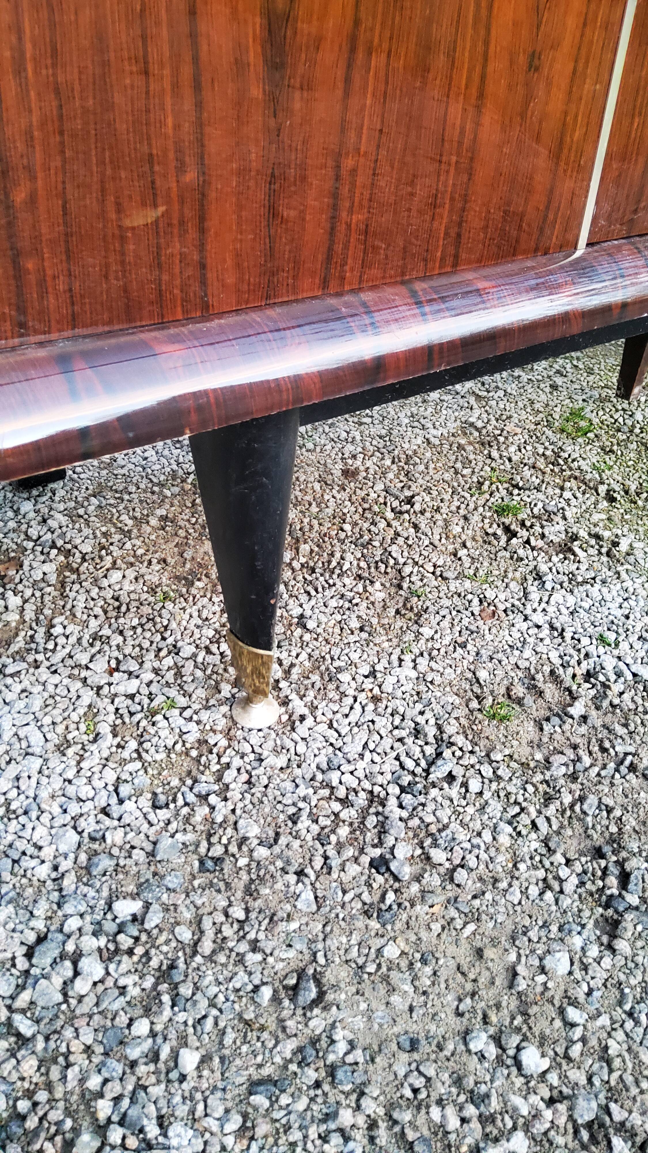 60s rosewood rosewood blackened feet airplane wings