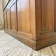 1950s oak office counter