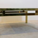 Table low gold etched