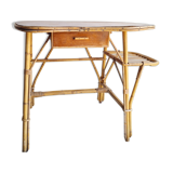 Vintage rattan desk