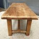 Farmhouse coffee table raw oak natural shade