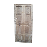 Antique door XVIII carved mouldings