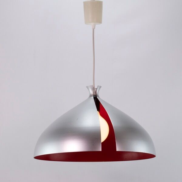 Suspension 1970-1980 vintage, aluminum and red