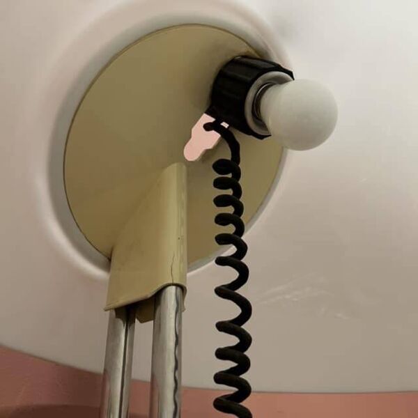 Lampe de table modèle 4026 par Carlo Santi pour Kartell, 1970