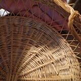 Set of coasters, trivets and rattan trays
