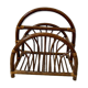 Porte revue rotin