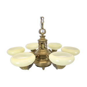 lustre en laiton vers