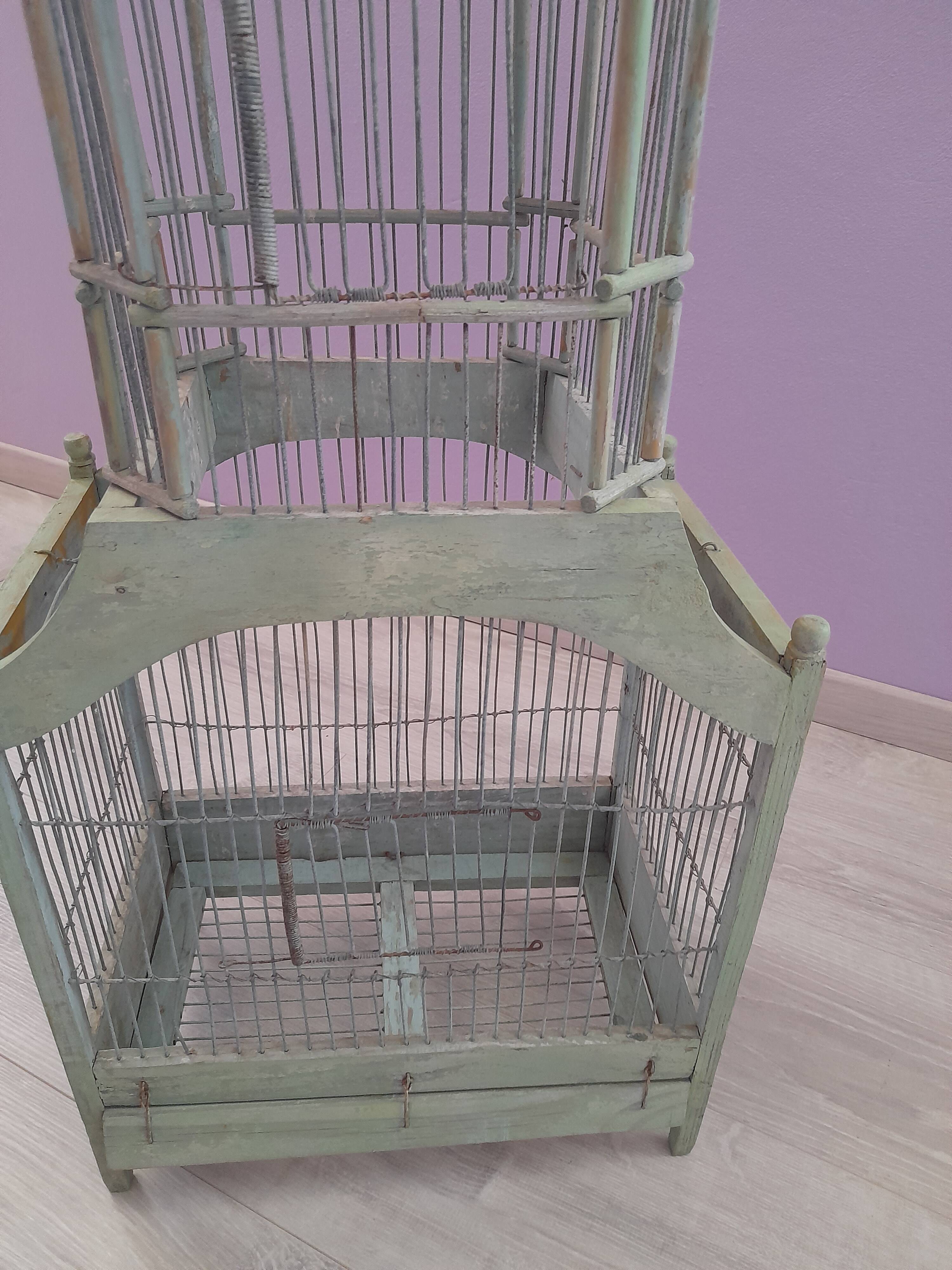 Antique birdcage