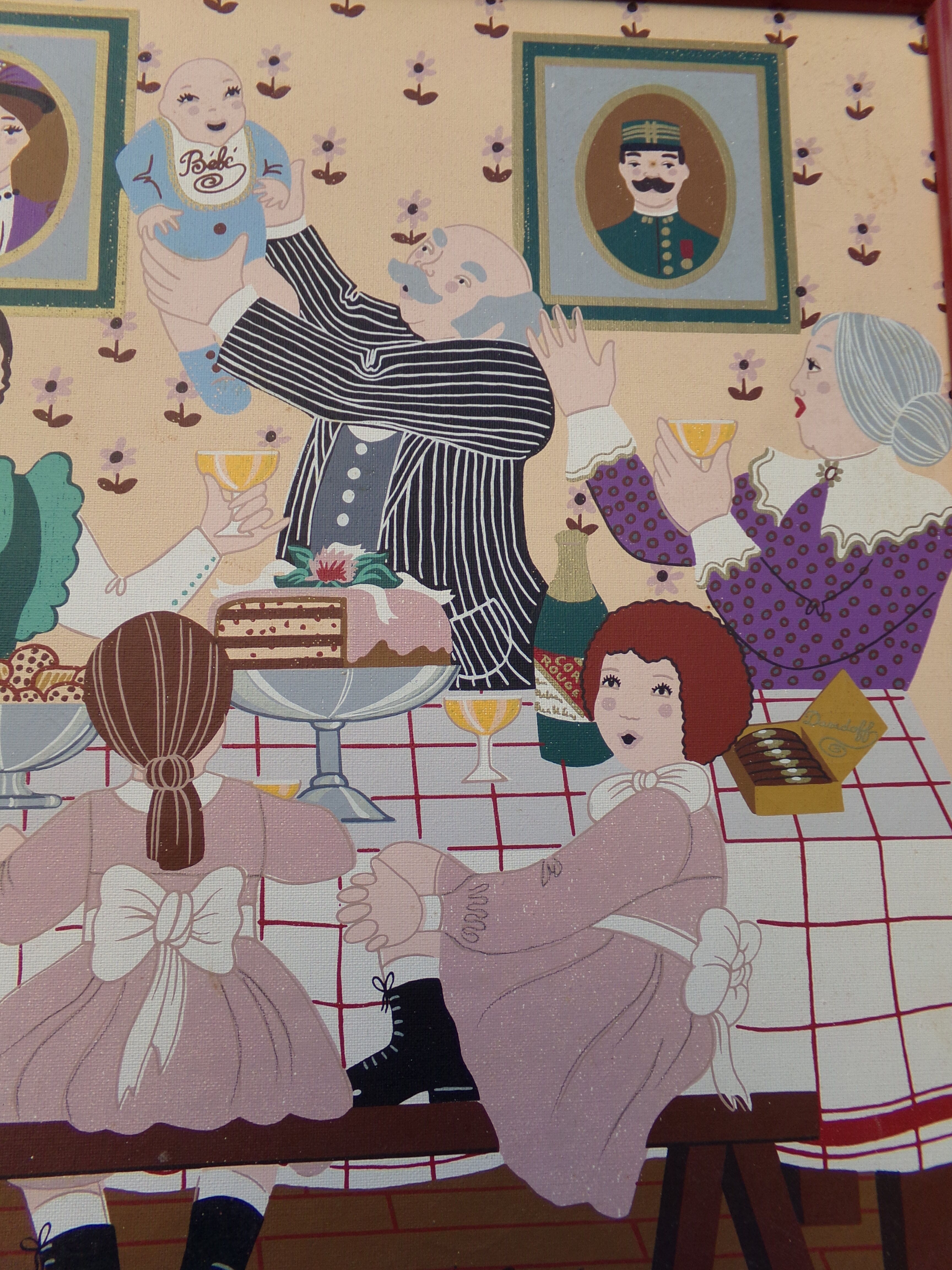 Painting Michel Cordi