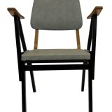 Vintage Palais De Tokyo armchair by Zwager Ermeloo, 1950's design