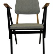 Fauteuil vintage Palais De Tokyo par Zwager Ermeloo, design 1950