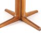 Table à manger ovale extensible Gudme 'Jysted' - design danois en teck vintage