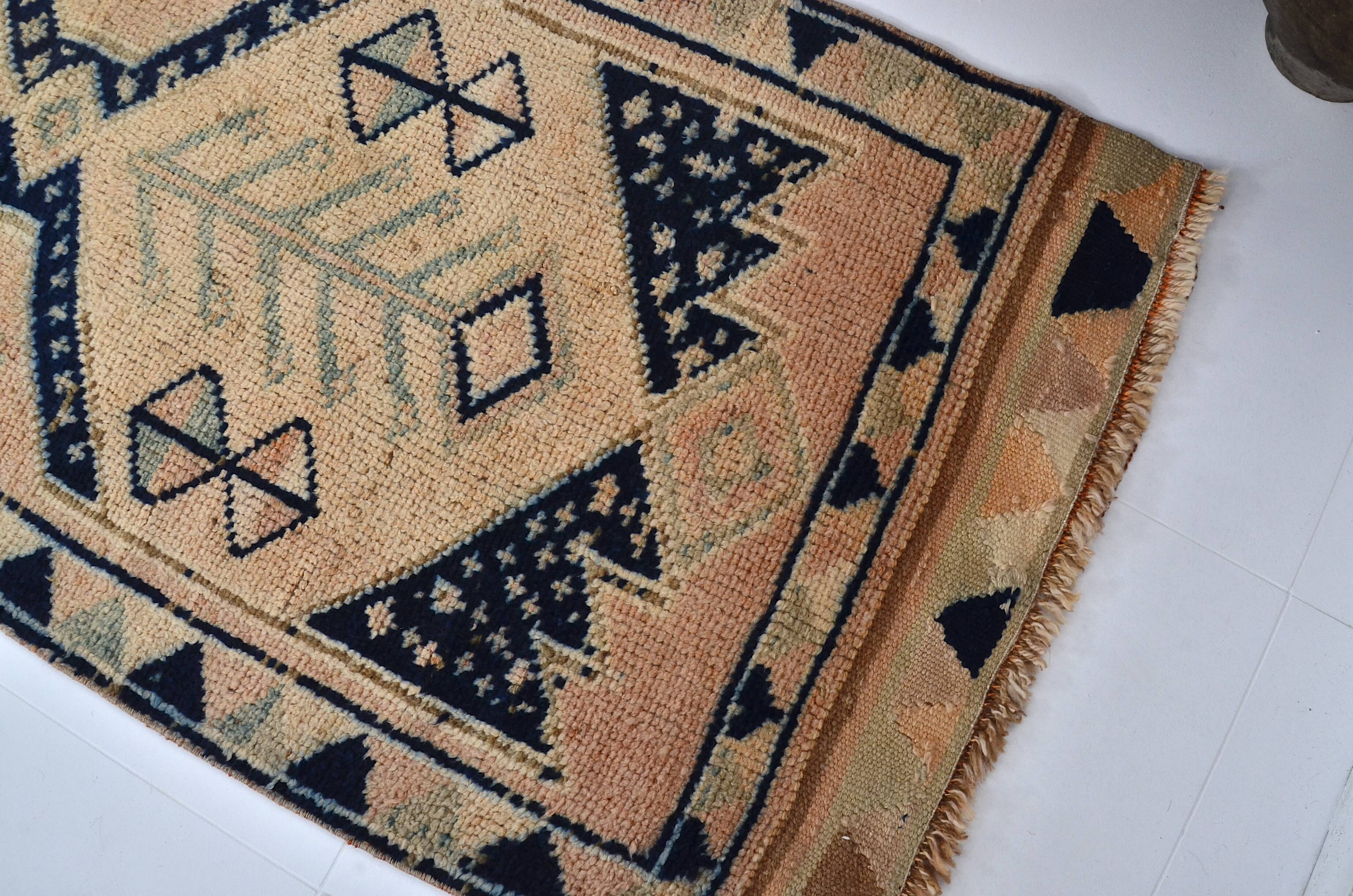 Vintage Handknotted Hallway Runner sku 2169
