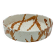 Splashing ceramic soup plate - Tunisian crafts
