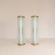 Extra-large modern mid-century wall lamp pair attributed to Asea.