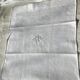 GR embroidered rectangle tablecloth with 7 matching damask towels