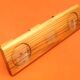Wall coat rack 3 hooks Modernist style solid pine wood
