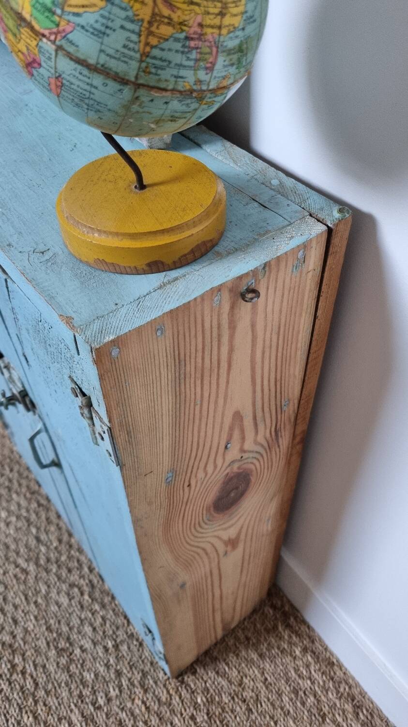 Workshop furniture small old cabinet