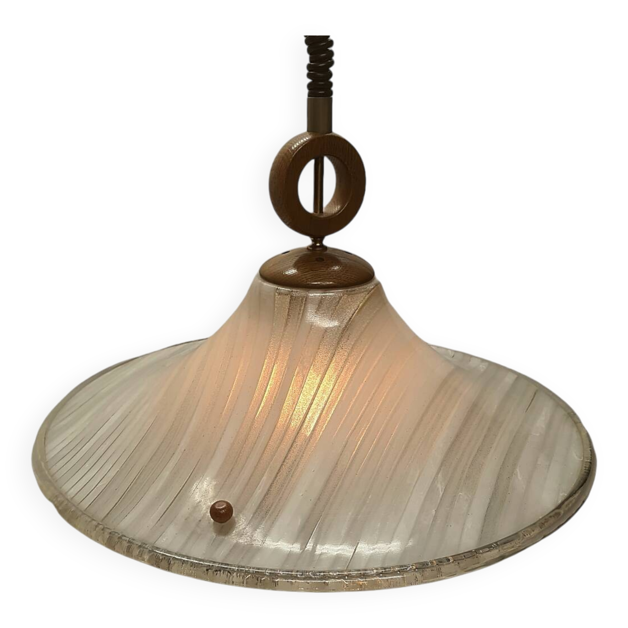 Vintage German Kristallux Design Pendant Lamp, 1970s