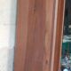 Empire wardrobe in solid walnut
