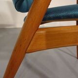 Set of Danish Beech Armchairs, 1960s