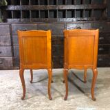 Pair of wooden bedside tables